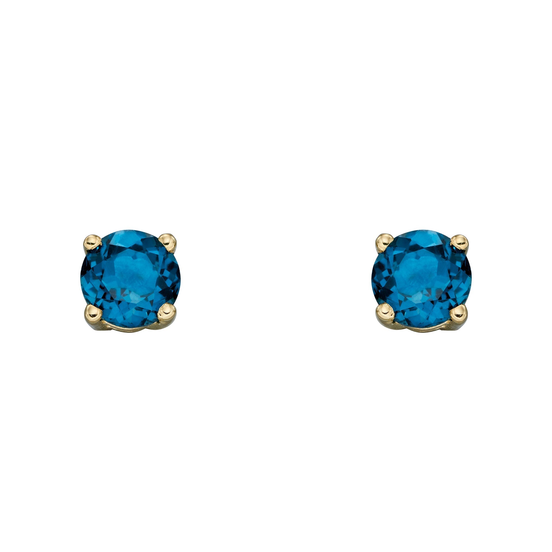 Elements Gold Birthstone Stud Earrings