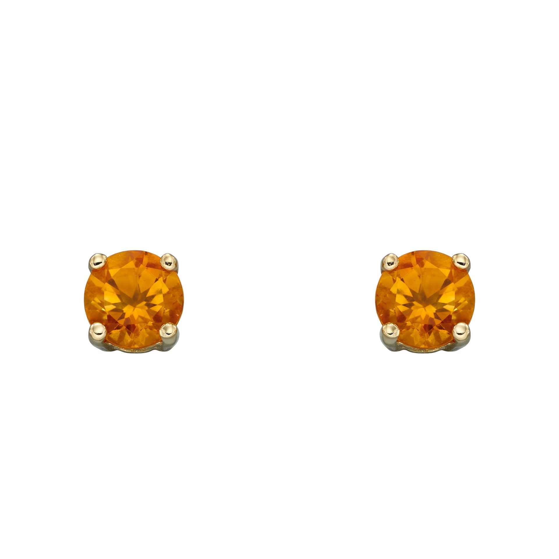 Elements Gold Birthstone Stud Earrings