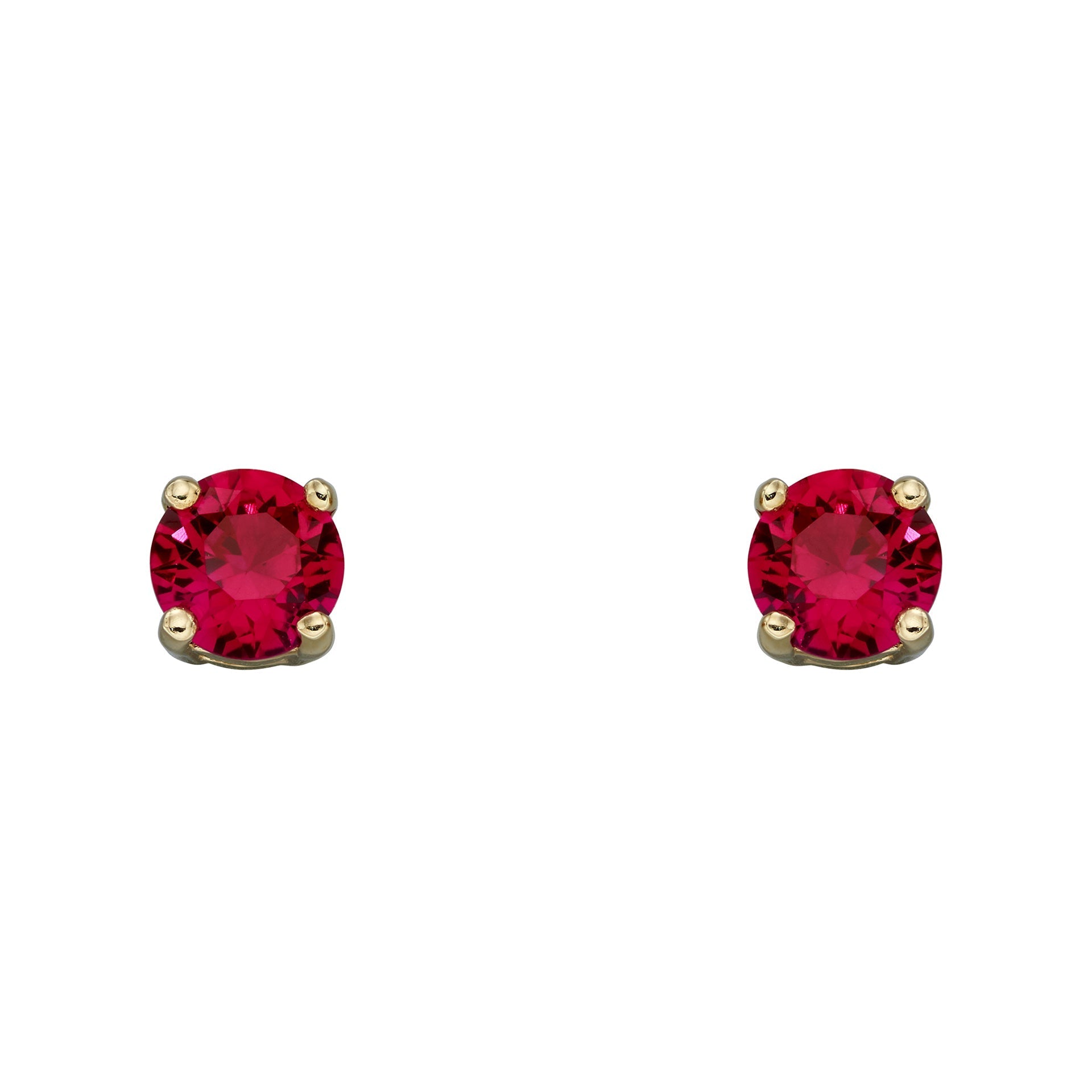 Elements Gold Birthstone Stud Earrings