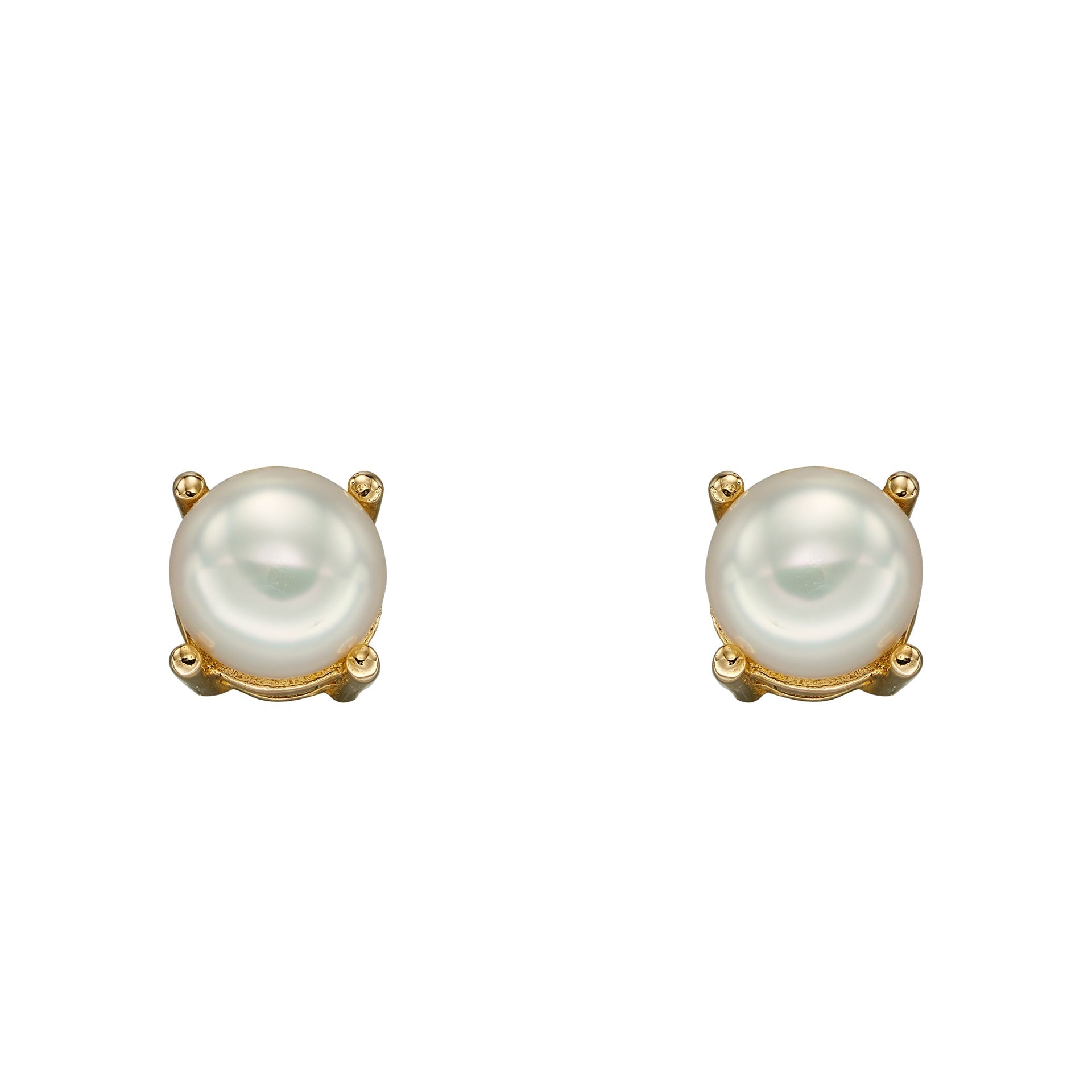 Elements Gold Birthstone Stud Earrings