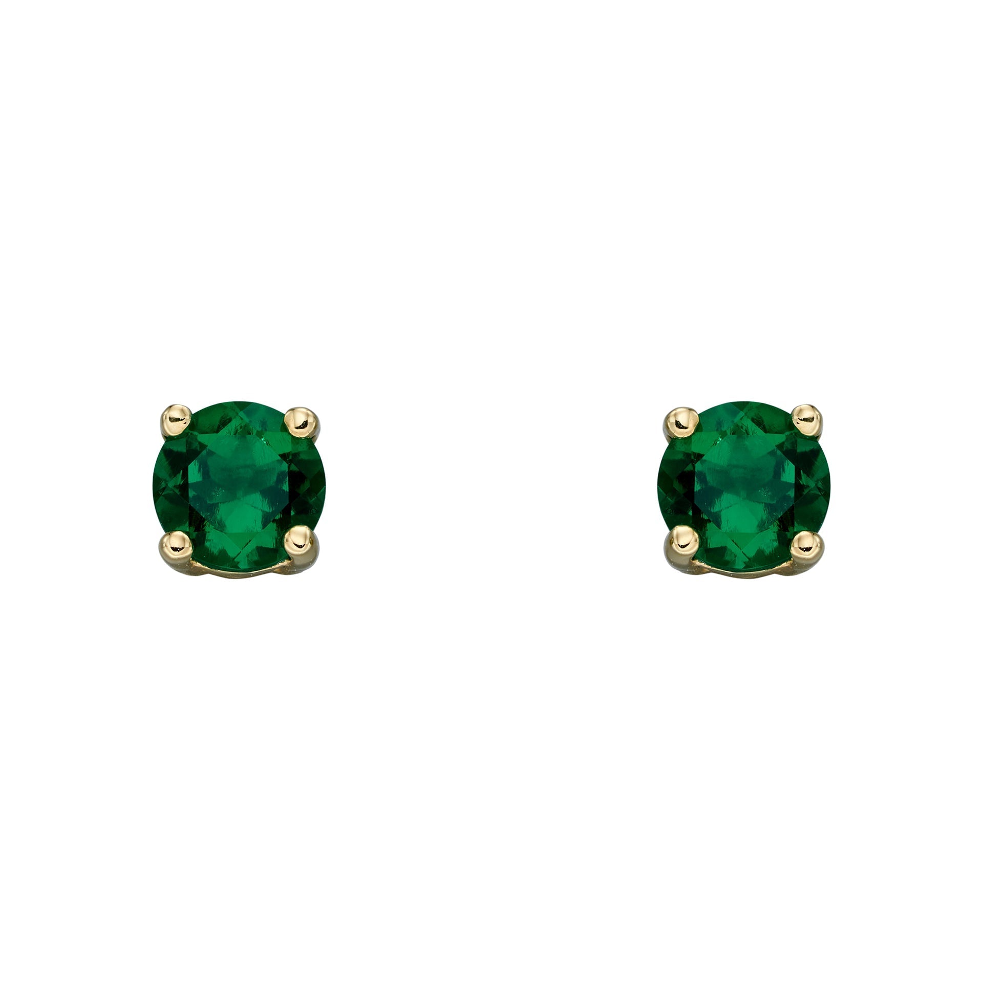 Elements Gold Birthstone Stud Earrings