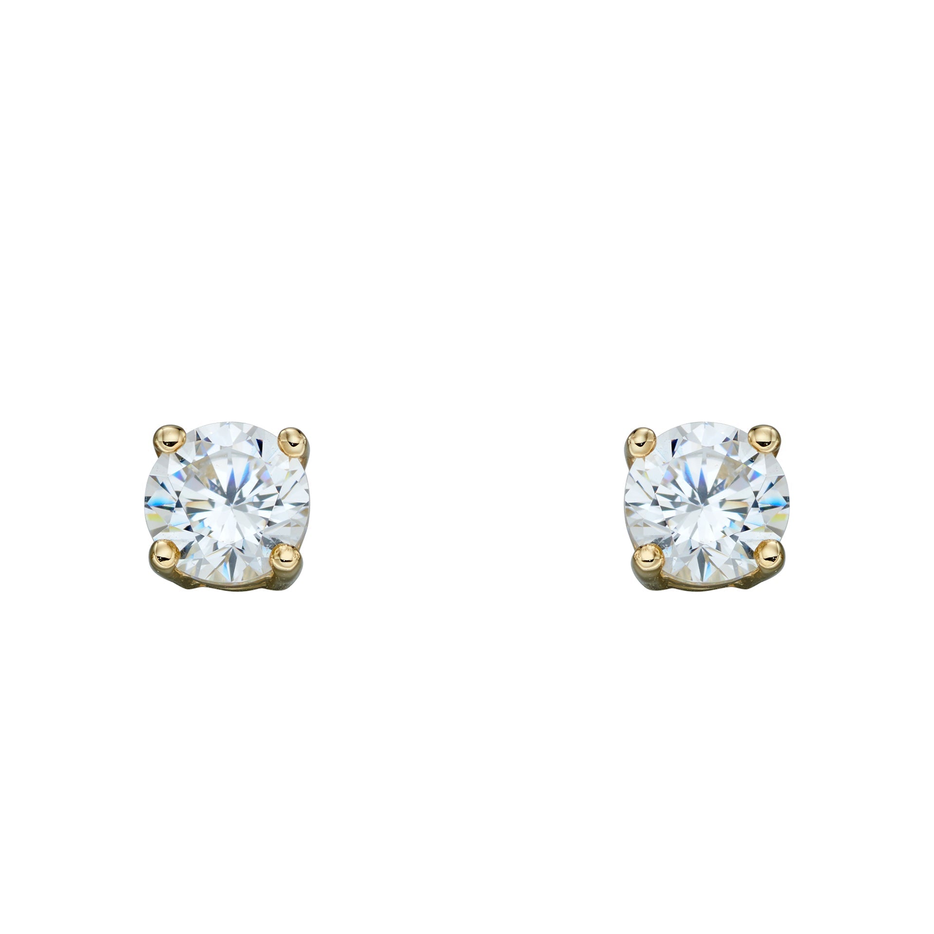 Elements Gold Birthstone Stud Earrings