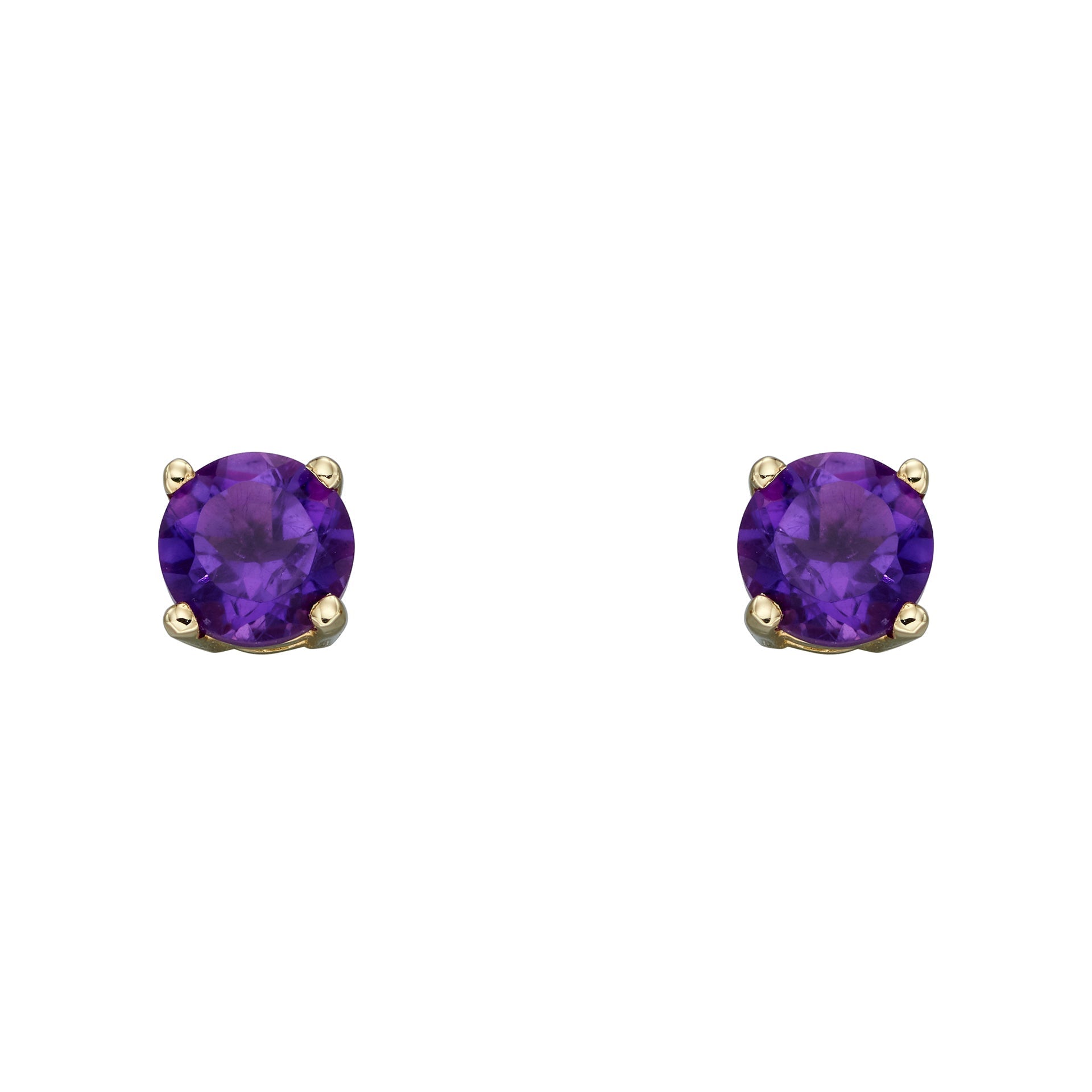 Elements Gold Birthstone Stud Earrings