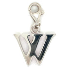 Thomas Sabo Letter ‘W’ Silver Charm