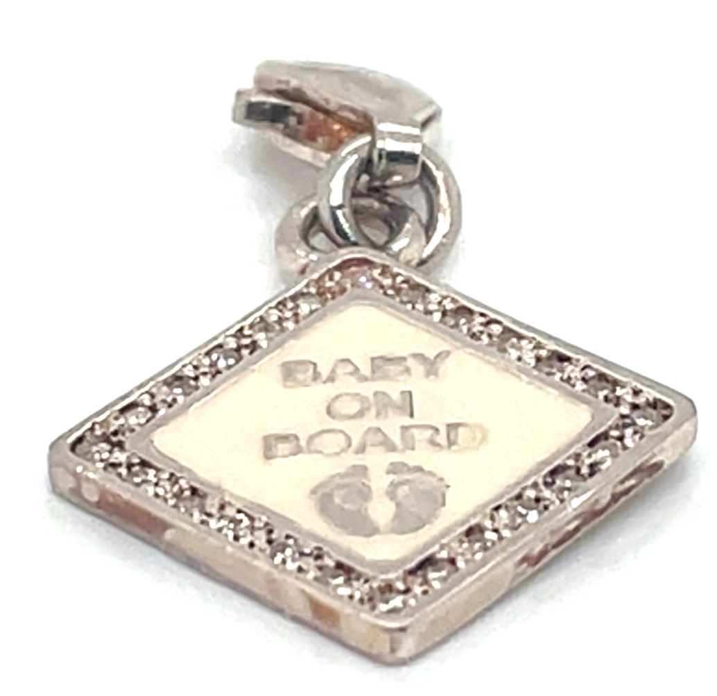 Thomas Sabo “Baby On Board” Silver Charm