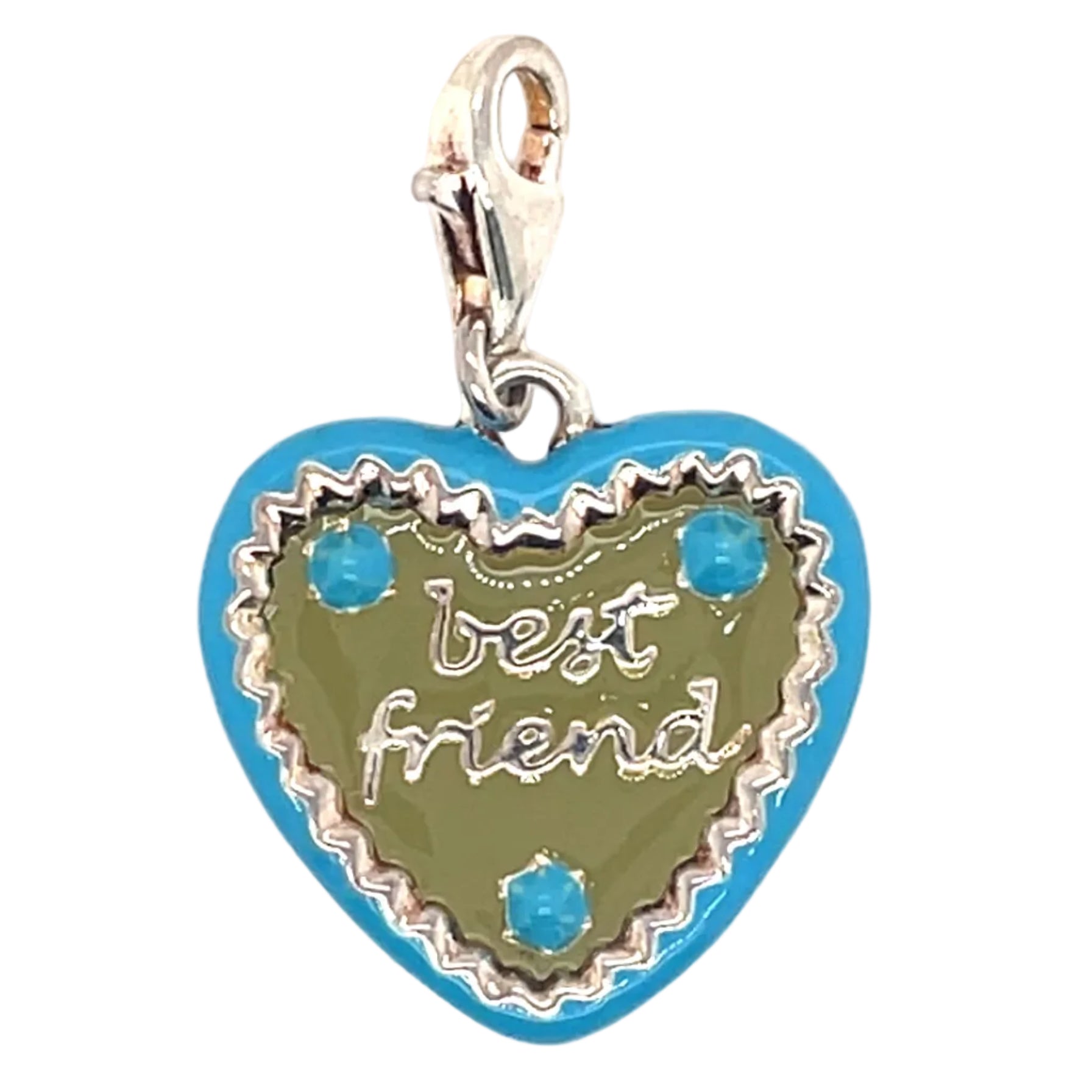 Thomas Sabo Gingerbread “Best Friend” Silver Charm