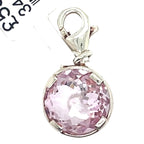 Thomas Sabo Pink Stone and Silver Charm