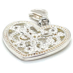 Thomas Sabo Cubic Zirconia and Silver Heart Charm