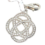 Thomas Sabo Cubic Zirconia and Silver Charm