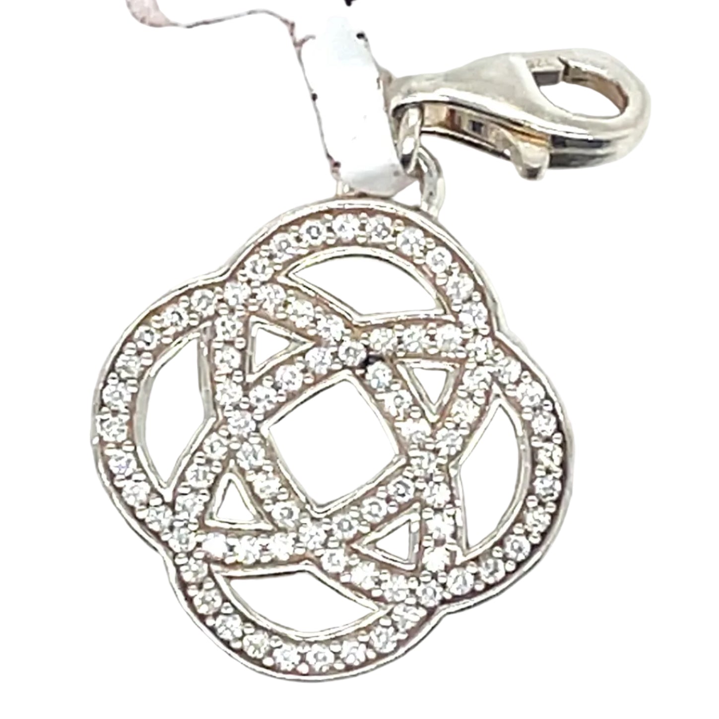Thomas Sabo Cubic Zirconia and Silver Charm