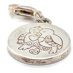 Thomas Sabo Silver and Cubic Zirconia Lovebirds Charm