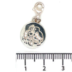 Thomas Sabo Silver and Cubic Zirconia Lovebirds Charm