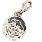 Thomas Sabo Silver and Cubic Zirconia Lovebirds Charm