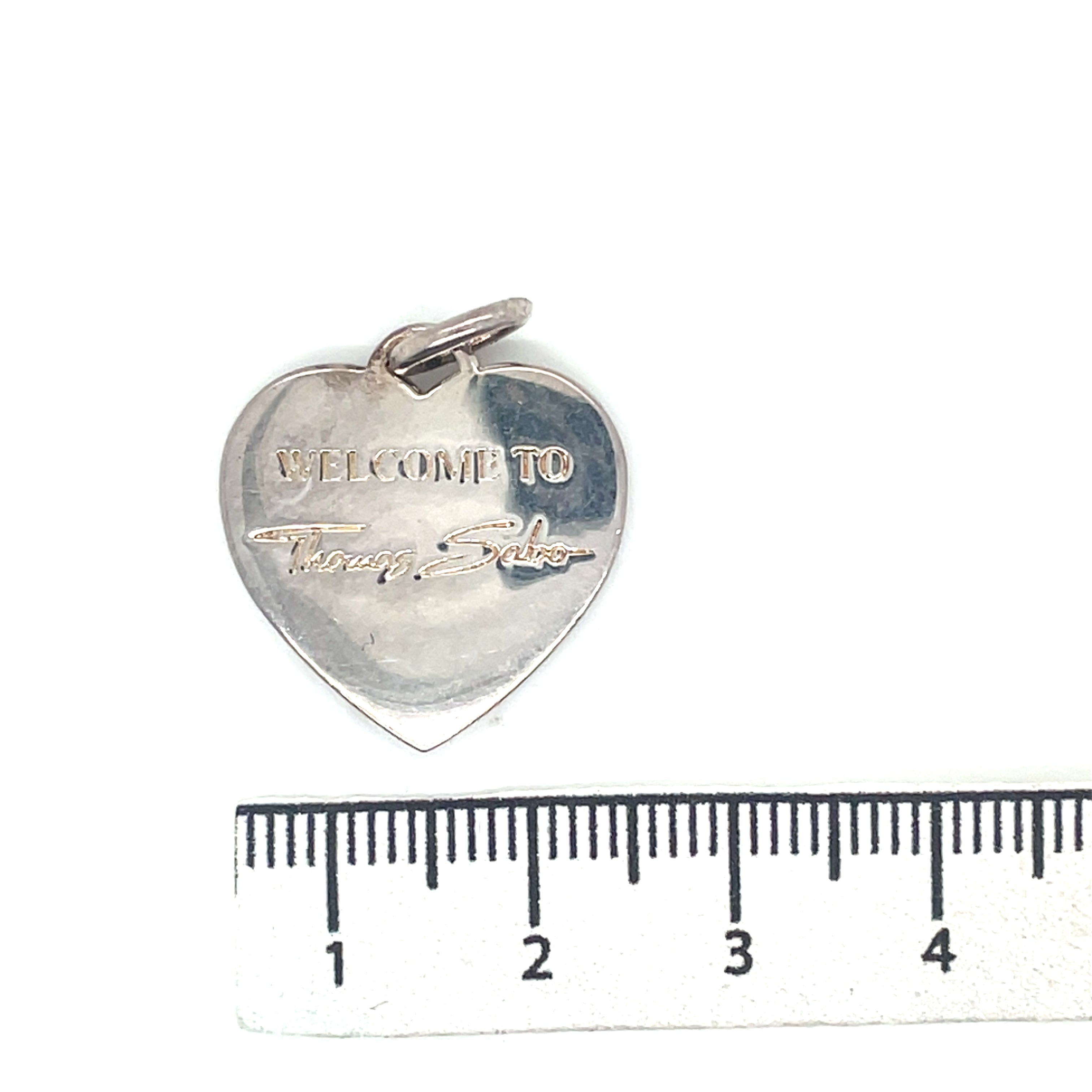 “Welcome To Thomas Sabo” Silver Heart Pendant
