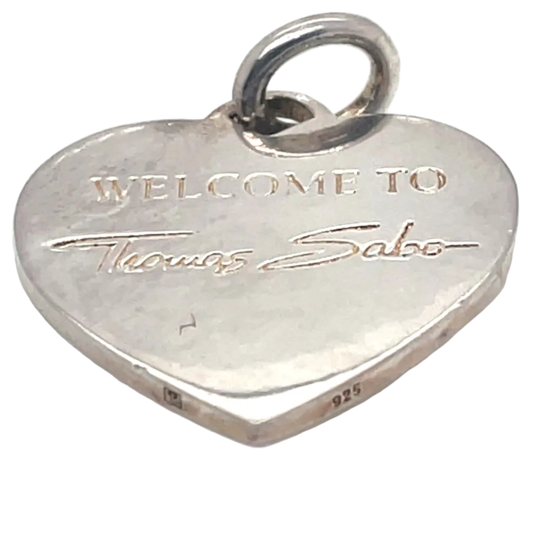“Welcome To Thomas Sabo” Silver Heart Pendant