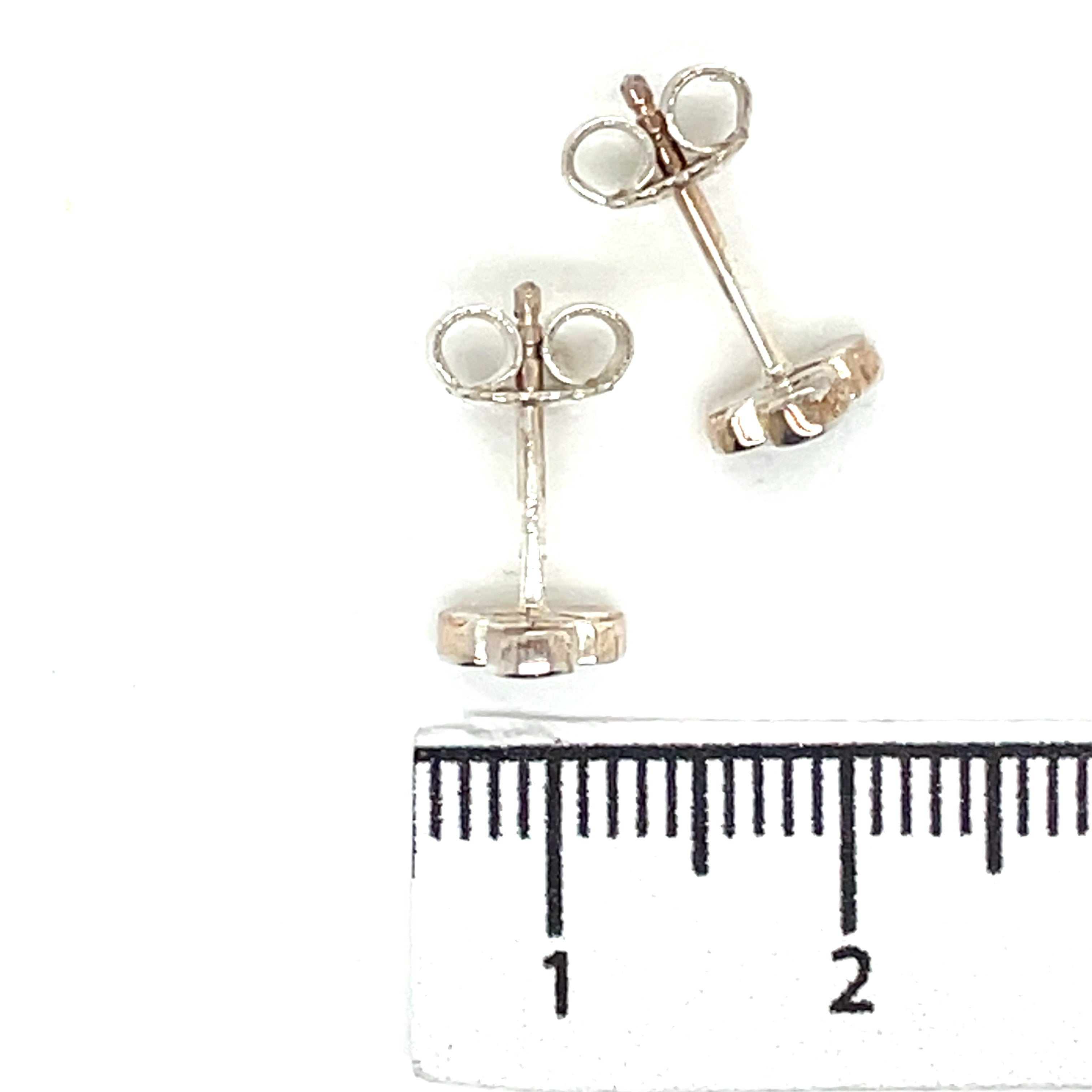 Thomas Sabo Three Stone Silver Stud Earrings