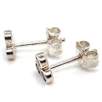 Thomas Sabo Three Stone Silver Stud Earrings