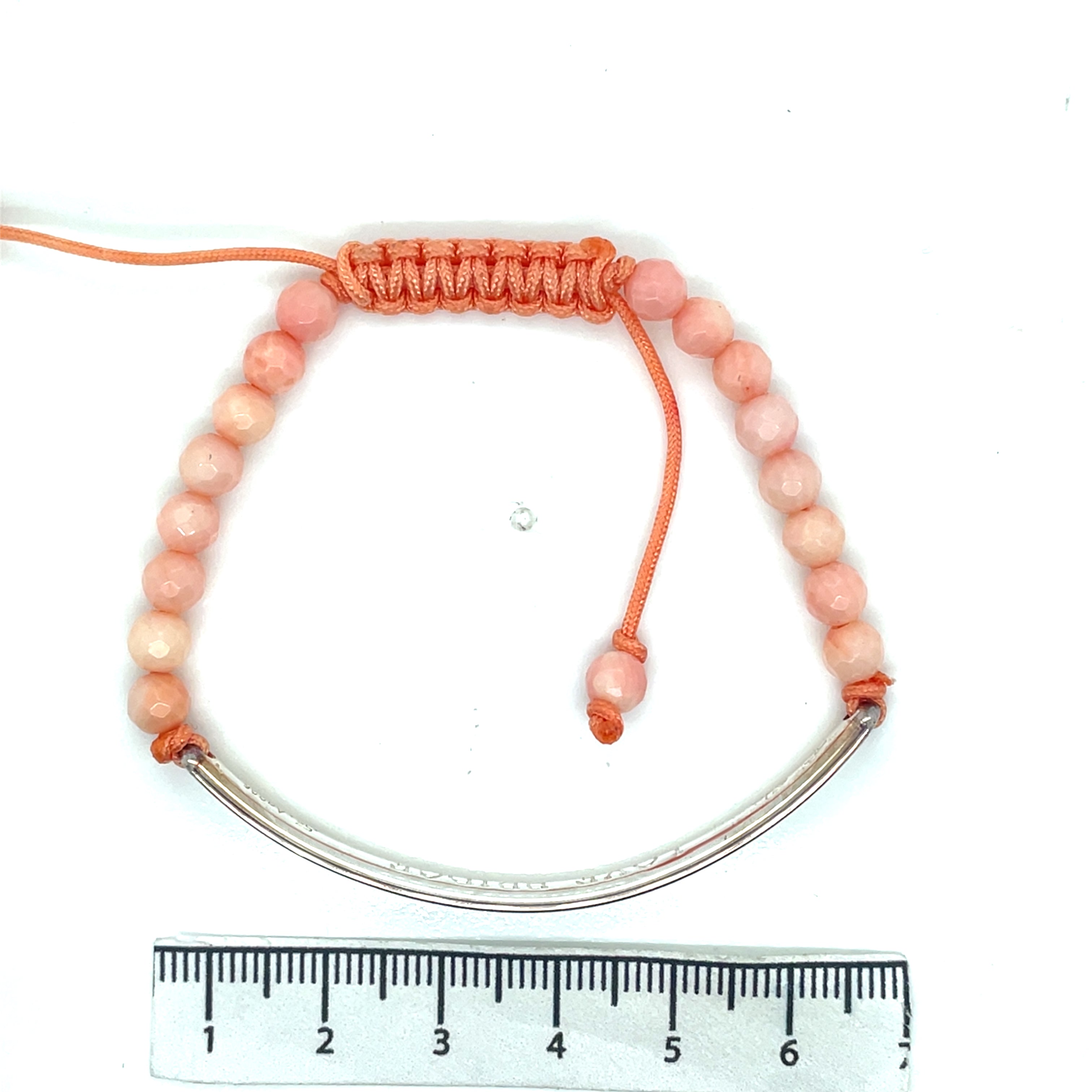 Thomas Sabo Love Bridge Sterling Silver Bamboo Coral Bracelet