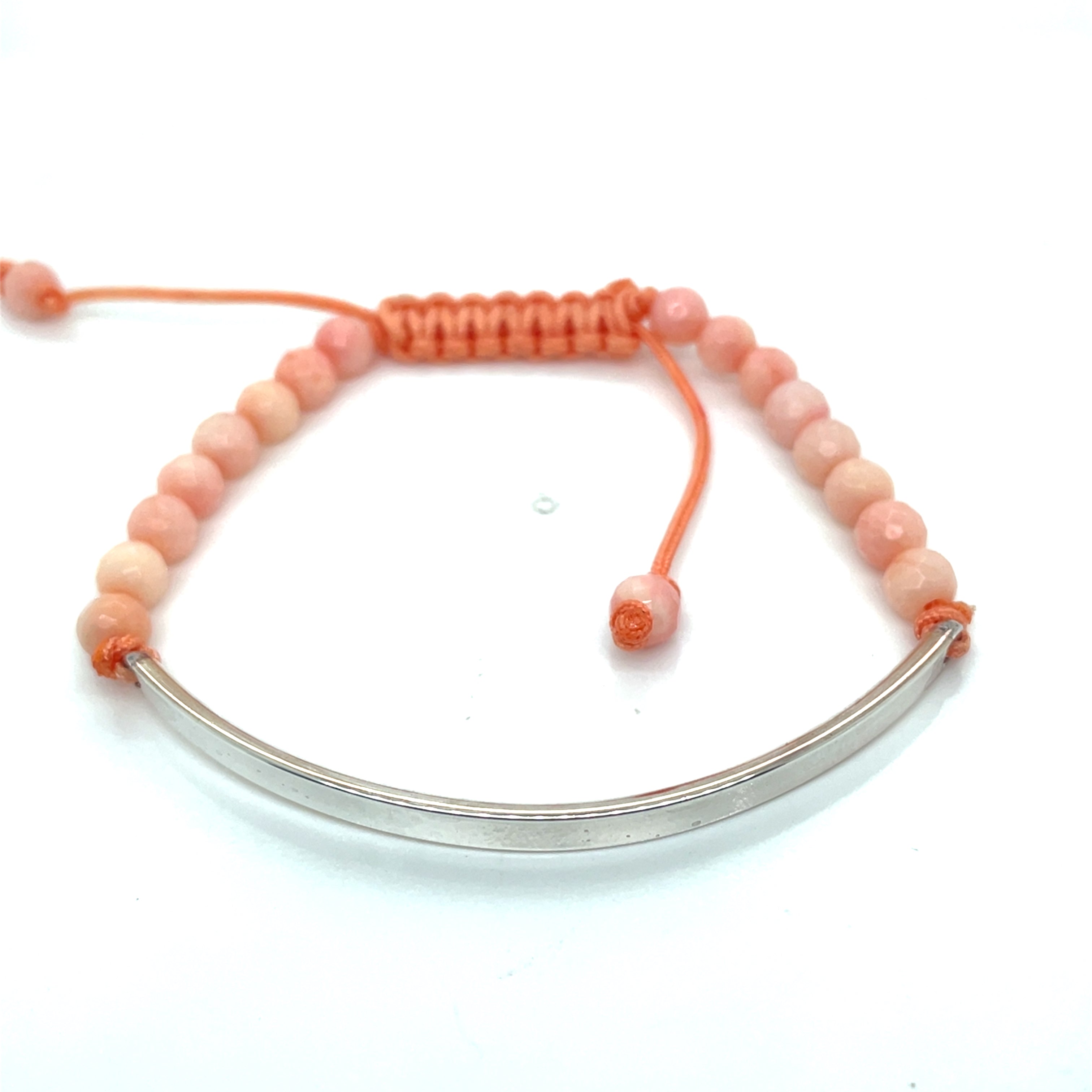 Thomas Sabo Love Bridge Sterling Silver Bamboo Coral Bracelet