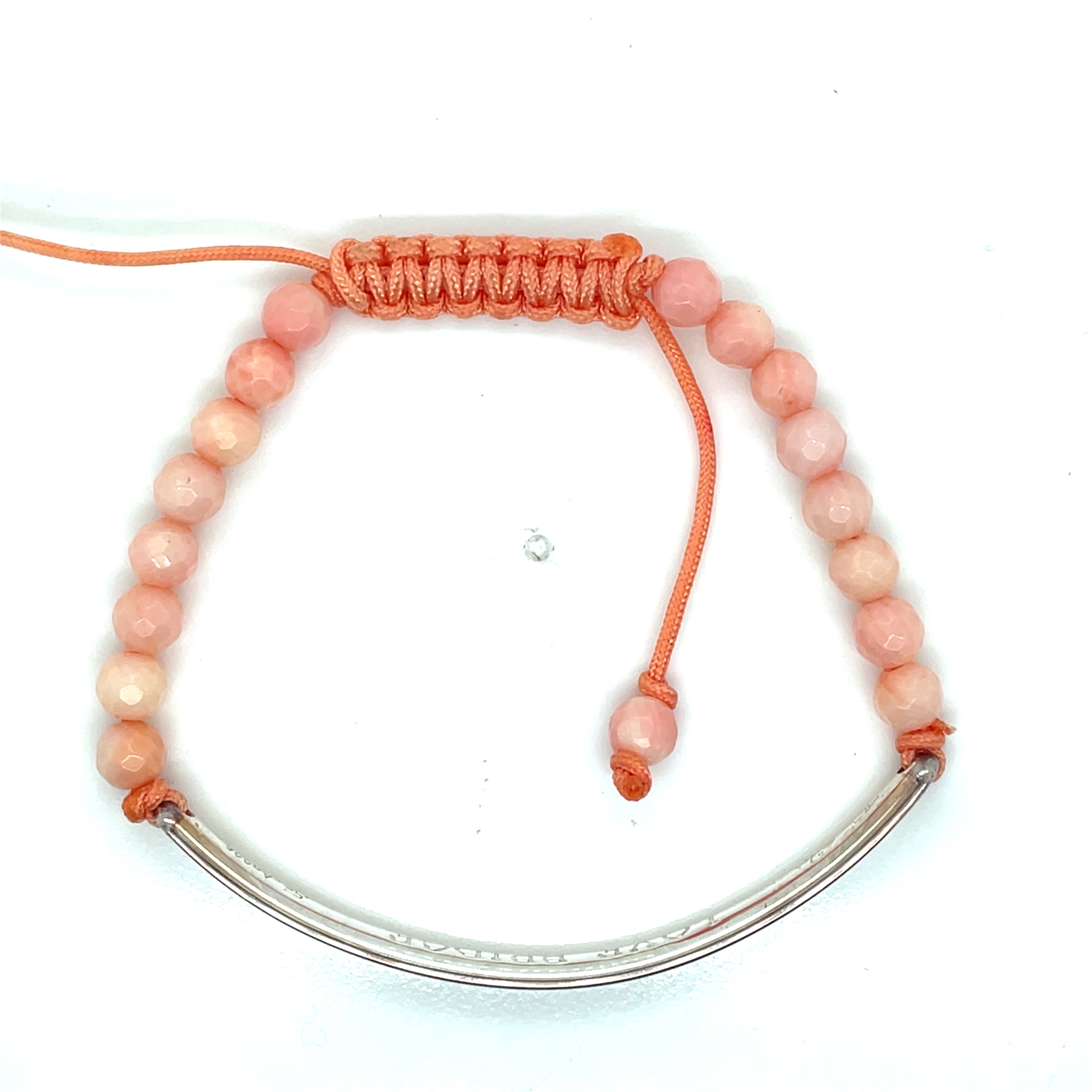 Thomas Sabo Love Bridge Sterling Silver Bamboo Coral Bracelet