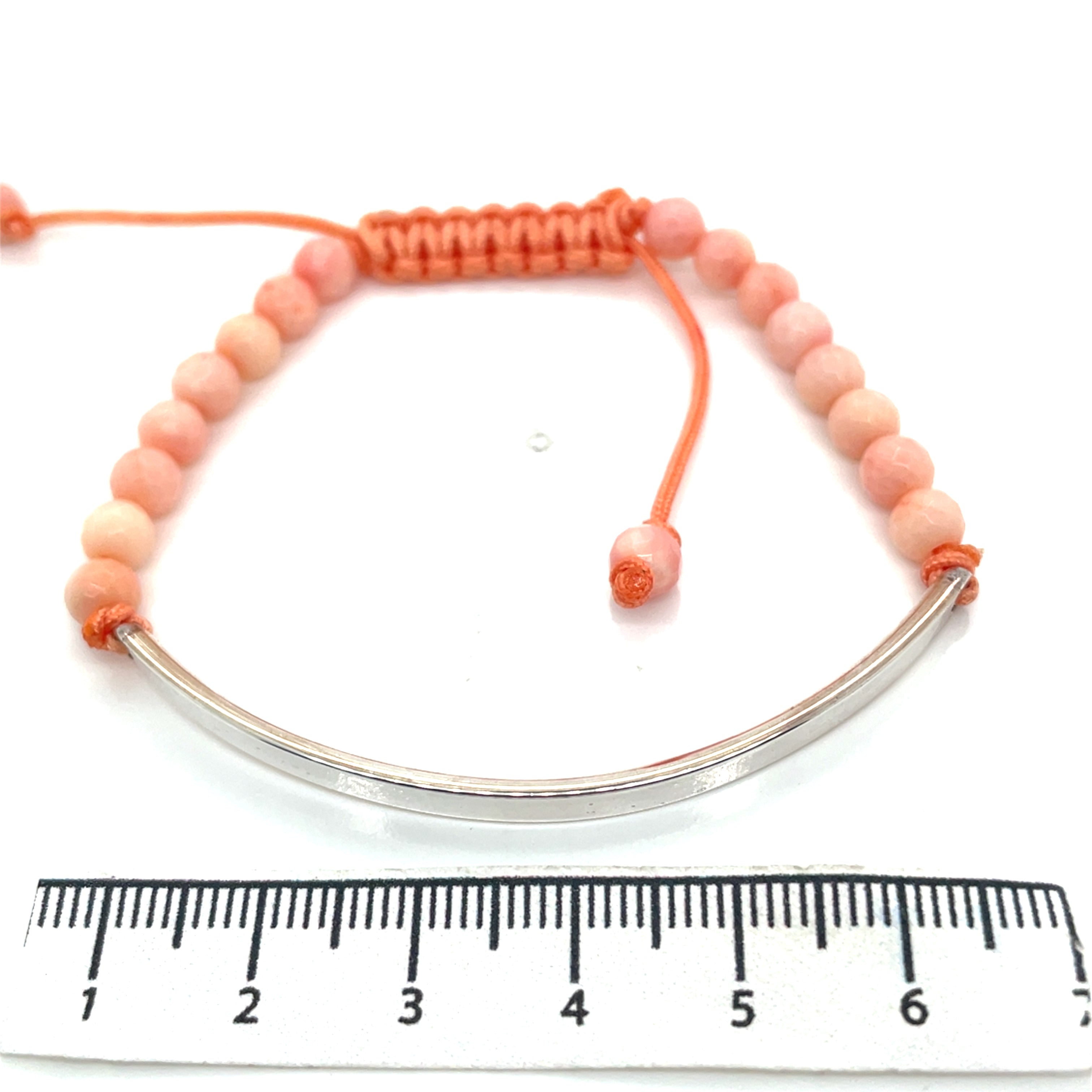 Thomas Sabo Love Bridge Sterling Silver Bamboo Coral Bracelet