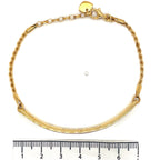 Thomas Sabo Sterling Silver Gold Plated Love Bridge Bracelet