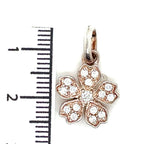 Thomas Sabo Cubic Zirconia and Silver Flower Pendant