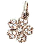 Thomas Sabo Cubic Zirconia and Silver Flower Pendant