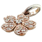 Thomas Sabo Cubic Zirconia and Silver Flower Pendant