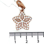 Thomas Sabo Cubic Zirconia and Rose Gold Plated Star Charm