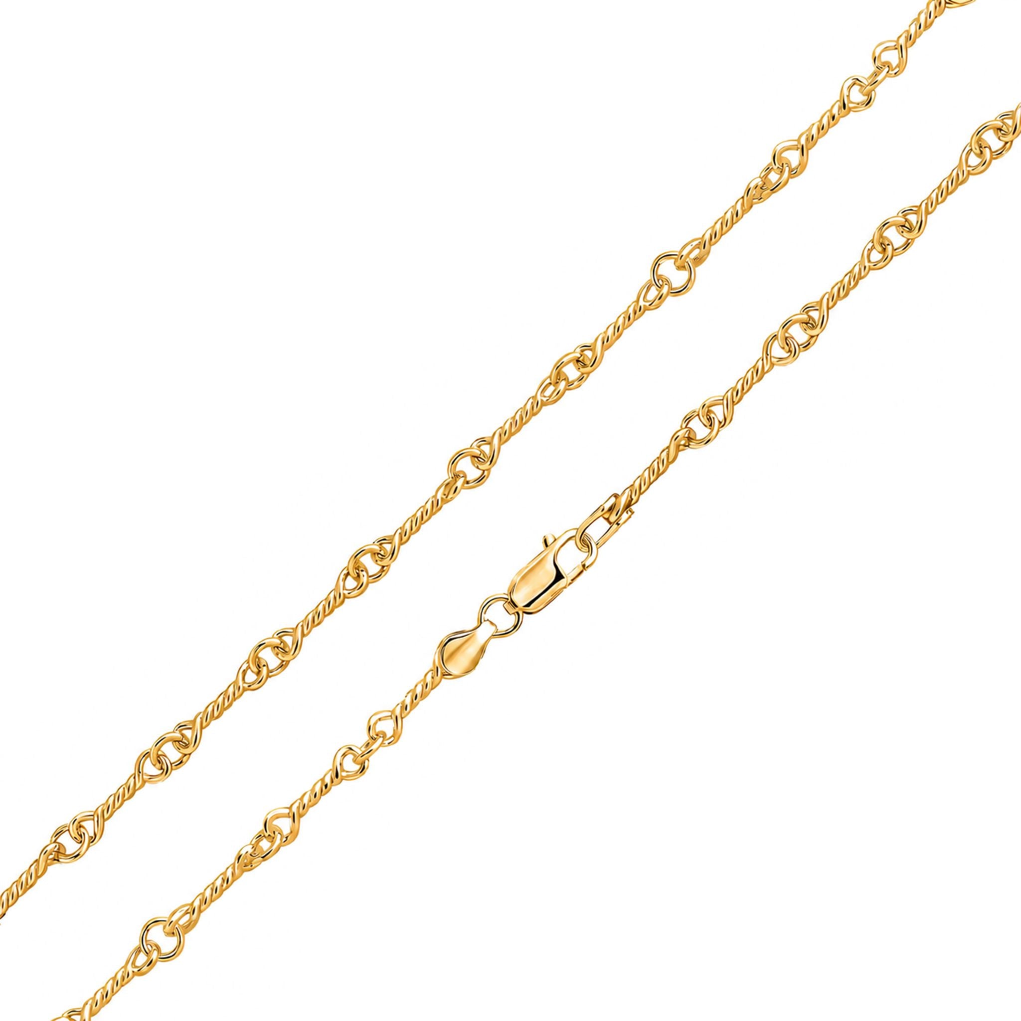 18ct Vermeil 2-5.5mm Twist Bar