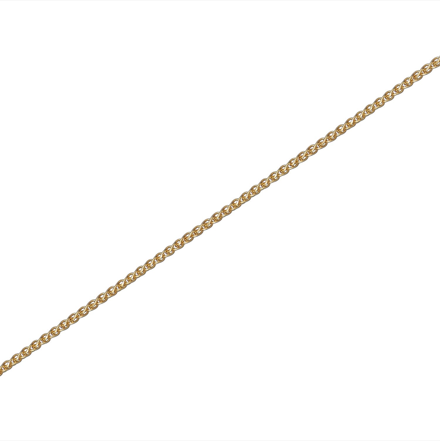9ct Yellow Gold Spiga 1.2mm 16