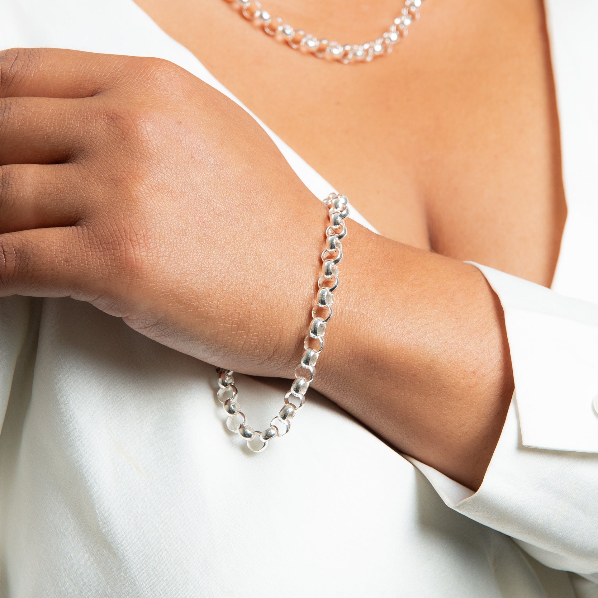 22cm Men Belcher Bracelet