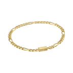 Fred Bennett Figaro Chain Bracelet with Box Lock Clasp