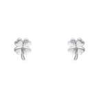 Four Leaf Clover Stud Earrings