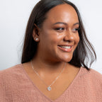 Monstera Palm Leaf Silver Earrings