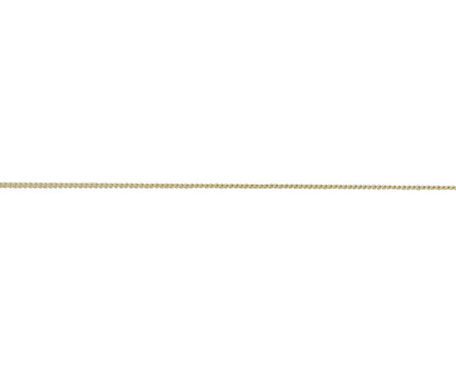 9ct Yellow 10 Curb 20"/50cm