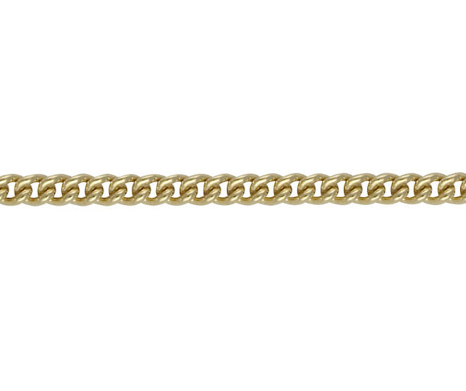 18ct Yellow Curb 22"/55cm