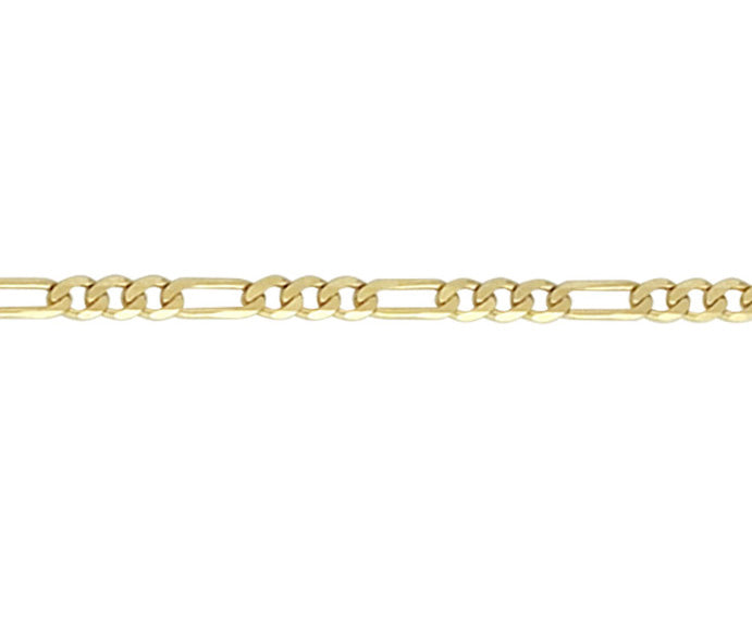 9ct Yellow 80 Metric Figaro 22