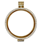 My iMenso Gold Plated and Cubic Zirconia Medallion