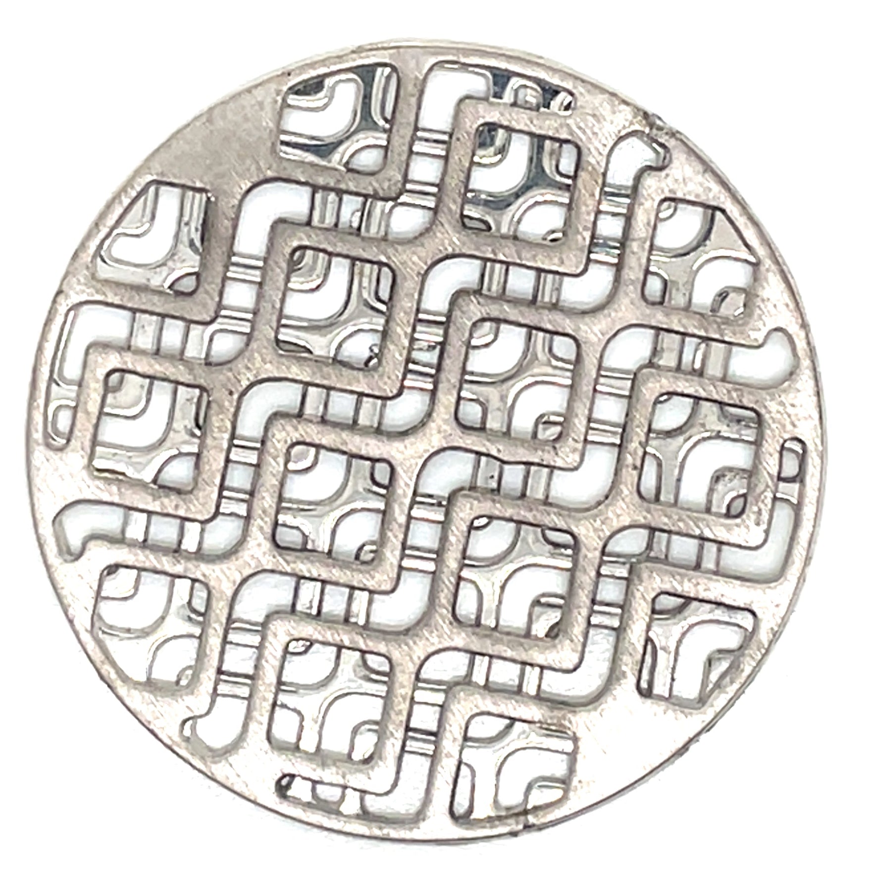 My iMenso Sterling Silver Geometric Insignia