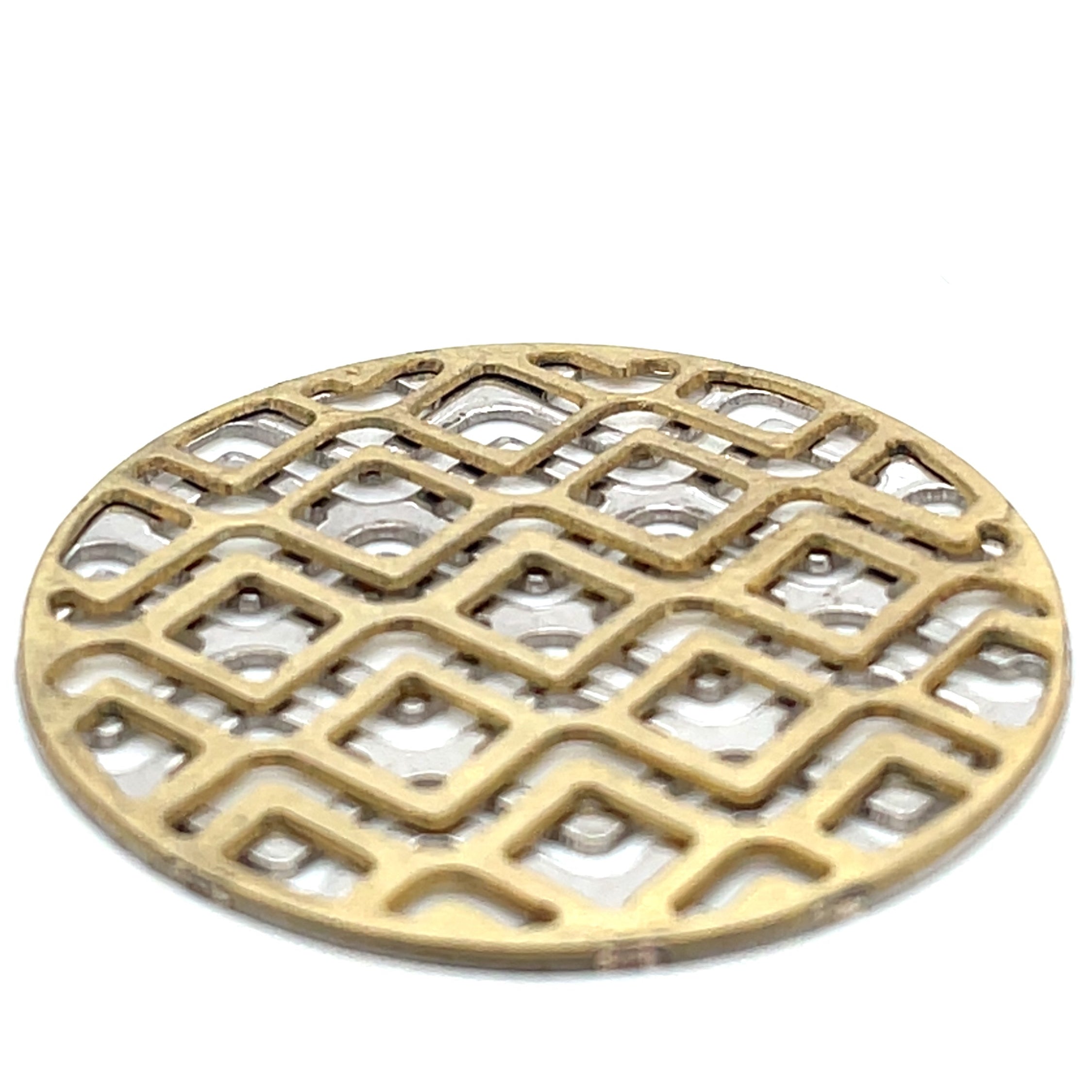My iMenso Gold Plated and Silver Geometric Insignia