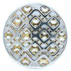 My iMenso Gold Plated and Silver Geometric Insignia