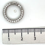 My iMenso “Eye Can Open” Sterling Silver and Cubic Zirconia Bolt/Clasp Ring