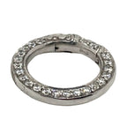 My iMenso “Eye Can Open” Sterling Silver and Cubic Zirconia Bolt/Clasp Ring