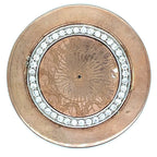 My iMenso Rose Gold Plated and Cubic Zirconia Insignia