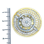 My iMenso Gold Plated, Sterling Silver and Cubic Zirconia ‘Fantasy’ Insignia