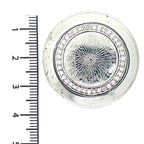 My iMenso Sterling Silver and Cubic Zirconia Insignia