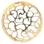 My iMenso Gold Plated Sterling Silver Heart Pattern Insignia