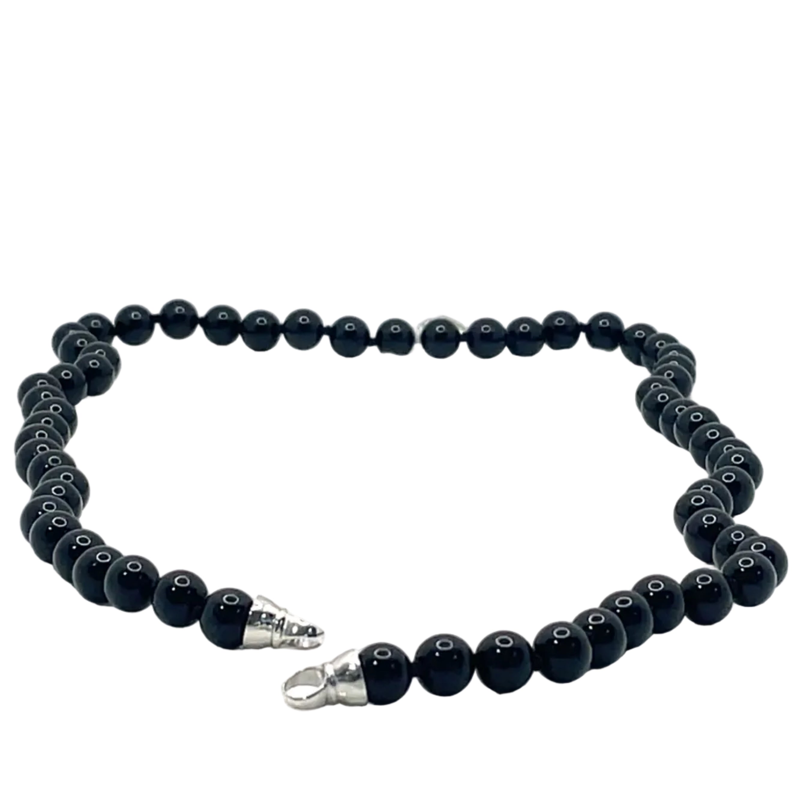 My iMenso Black Beaded Collier